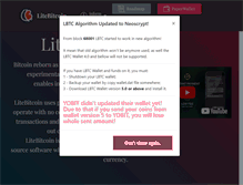 Tablet Screenshot of lbtc.info